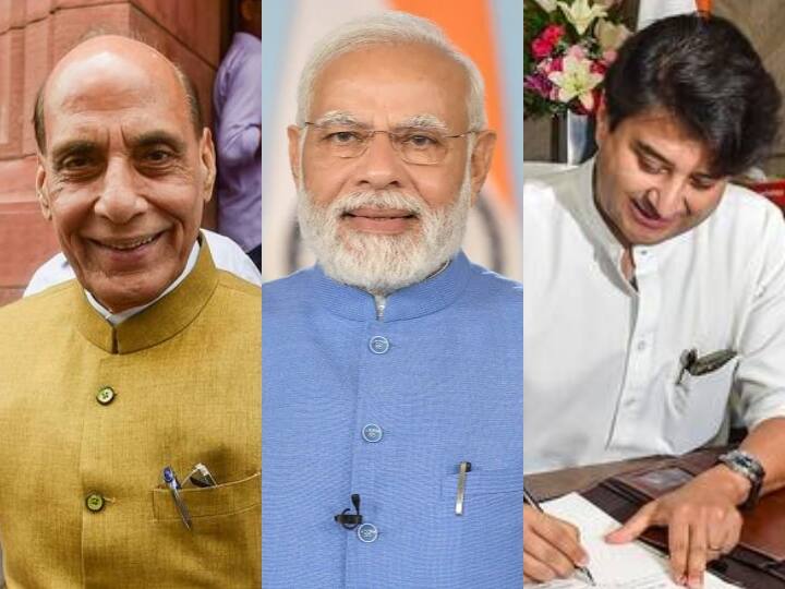 Narendra Modi Cabinet Assets From Rajnath Singh to Jyotiraditya Scindia who has how much wealth Reported Modi Cabinet Assets Report: राजनाथ सिंह से लेकर ज्योतिरादित्य सिंधिया तक, मोदी कैबिनेट में किसके पास कितनी है दौलत