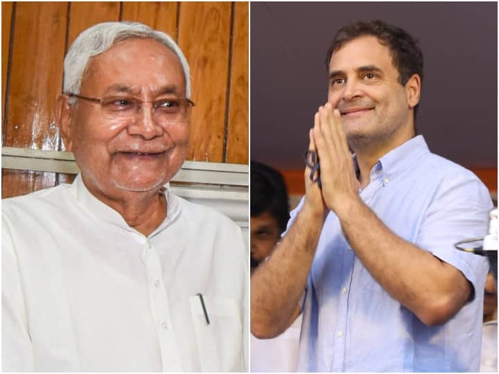 Bihar Politics: नीतीश कुमार ने राहुल गांधी से की बात, महागठबंधन ने किया है सरकार बनाने का दावा पेश