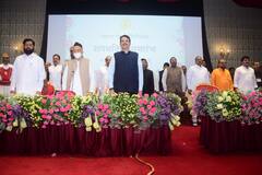 मंत्रिमंडळाचा शपथविधी...