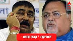 Anubrata Partha :  অনুব্রতকে 'গরু চোর', পার্থকে 'চোর' , দুই হেভিওয়েটকে লক্ষ্য করে স্লোগানের তির