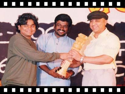 Parthiban movie elelo was stopped for unknown reason request to restart பார்த்திபன் - ஏ.ஆர்.ரஹ்மான் கூட்டணி உடைந்தது ஏன் தெரியுமா? ஒரு போட்டோ சொன்ன ப்ளாஷ்பேக்!