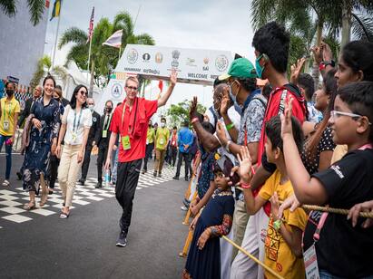 chess olympiad 2022 today round 11 india have chance to win gold medal Chess Olympiad 2022 : இன்று கடைசி தங்கம் வெல்ல வாய்ப்பு .. இது நடந்தால் போதும்.. இறுதி சுற்று போட்டிகள் இன்று..