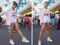 Pooja Hegde Pics: न्यू यॉर्क के सैर-सपाटे पर निकलीं पूजा हेगड़े, तस्वीरों में दिखा दिलकश अंदाज