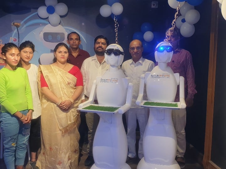 Robot Restaurant opened in Jodhpur by using Artificial Intelligence technique ANN Jodhpur Robot Restaurant: जोधपुर में पहली बार खुला रोबोट वाला रेस्टोरेंट, 'बंटी और बबली' सर्व करेंगे आपके ऑर्डर