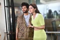 Liger ફિલ્મના પ્રમોશન માટે વિજય, અનન્યા અને રામ્યા કૃષ્ણન સાથે આવ્યા, ફોટો થયા વાયરલ