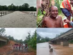 In Photos: लागातार बारिश से छत्तीसगढ़ के नदियों का विकराल रूप, अलर्ट जारी