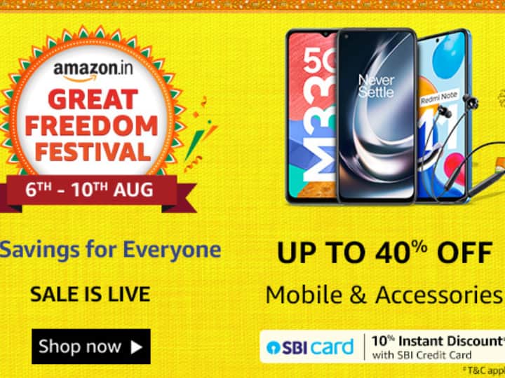 Amazon Sale On Best Camera Phone Under 10000 Realme Redmi Samsung Tecno Phone Under 10000 Amazon Great Freedom Festival