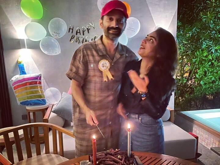 Fahad Fazil Birthday Cake Cutting Photo Nasriya Post Viral Celebrities Wishes Happy Birthday Fafa : பகத் ஃபாசில் பிறந்தநாள்.. சர்ப்ரைஸ் கொடுத்த நஸ்ரியா.. விக்ரம் அமர் அப்டேட்ஸ்..