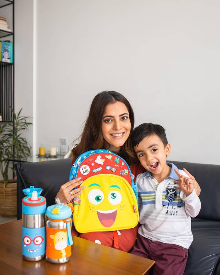 కొడుకుతో నిషా అగర్వాల్  -Image Credit: Nisha Agarwal/Instagram