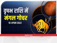 Mars Transit in Taurus 2022: वृषभ राशि वाले हो जाएं सावधान, आपकी राशि में होने जा रहा है 'मंगल' का प्रवेश