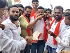 Maharashtra Cabinet Expansion : शिंदे सरकारचा मंत्रिमंडळ विस्तार, राज्यभरात फटाके फोडून जल्लोष