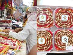 Raksha Bandhan 2022: जबलपुर में रक्षाबंधन के लिए सज गया बाजार, तस्वीरों में देखें गोल्ड, सिल्वर और डायमंड की फैंसी राखियां