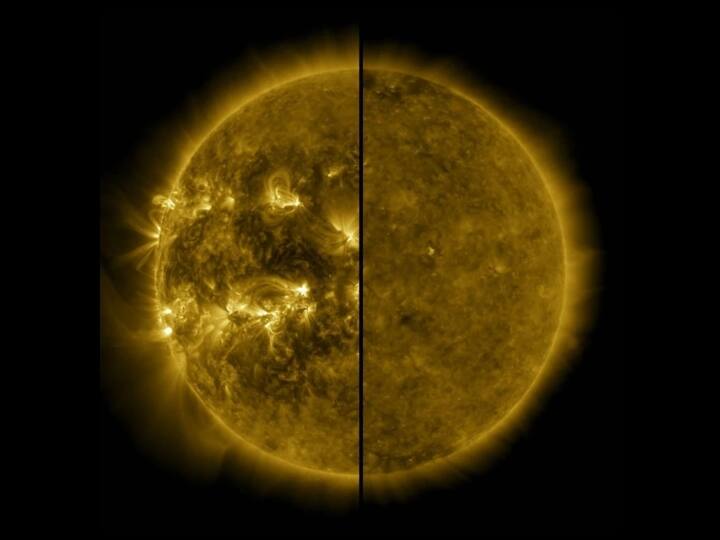 Sun emits 35 Coronal Mass Ejections 14 sunspots and six solar flares in just two weeks Space Environment: दो हफ्ते में सूर्य की सतह पर 35 धमाके, हमारे जीवन-तकनीकी और अंतरिक्ष में चीजों पर पड़ेगा असर