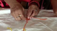 In Photos: छत्तीसगढ़ में बन रही कपड़ों की राखी की पूरे देश में है डिमांड, देखें तस्वीरें