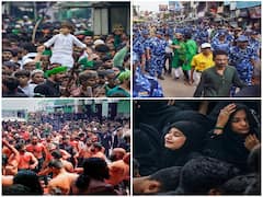IN PICS | Muslims Take Out Muharram Processions Across India Amid Tight Security