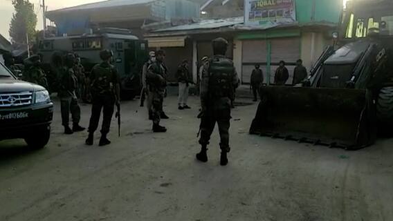 राहुल भट और अमरीन भट की हत्या में शामिल आतंकी लतीफ को सुरक्षाबलों ने घेरा | Budgam Encounter