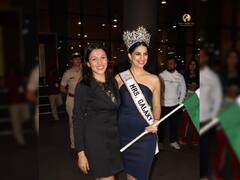 Mrs. Galaxy 2023 :  कॅप्टन चाहत दलाल ठरली 'मिसेस गॅलेक्सी'; मुंबई विमानतळावर जंगी स्वागत
