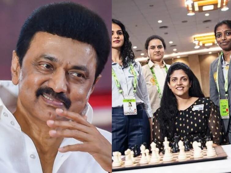 Tamil Nadu Chief Minister Mk Stalin has announced two teams who won bronze in the Chess Olympiad series will be given 1 crore Chess Olympiad 2022 :செஸ் ஒலிம்பியாட்: பதக்கம்வென்ற இரு அணிகளுக்கு தலா 1 கோடி! அதிரடியாக அறிவித்த தமிழ்நாடு அரசு