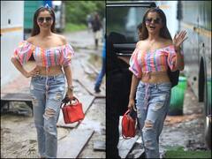 Rubina Dilaik Spotted: बारिश के मौसम में बला की खूबसूरत लगीं रुबीना दिलैक, सामने आईं तस्वीरें