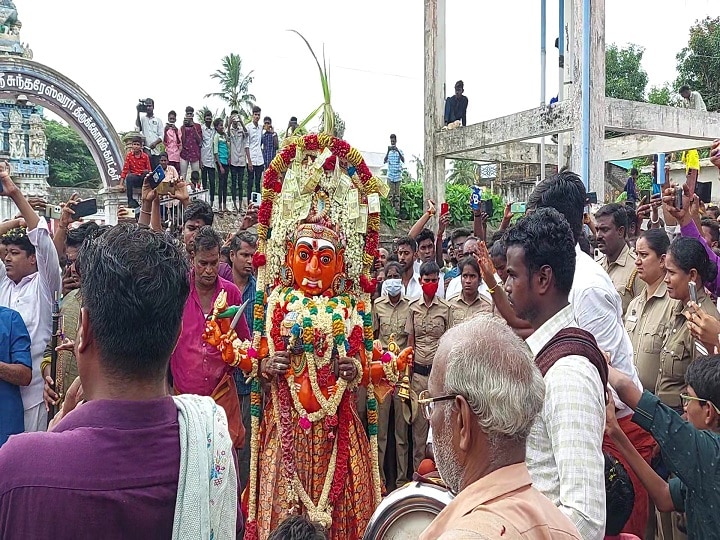 பிரசித்தி பெற்ற காட்டூர் காளியம்மன் ஆலய காளிகட்டு விழா - திரளான பக்தர்கள் சாமி தரிசனம்