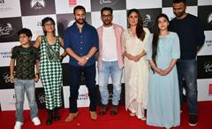 Laal Singh Chaddha Screening: সপরিবারে আমির, বেগমের পাশে ছোট নবাব, ‘লাল সিং চাড্ডা’র স্ক্রিনিংয়ে চাঁদের হাট