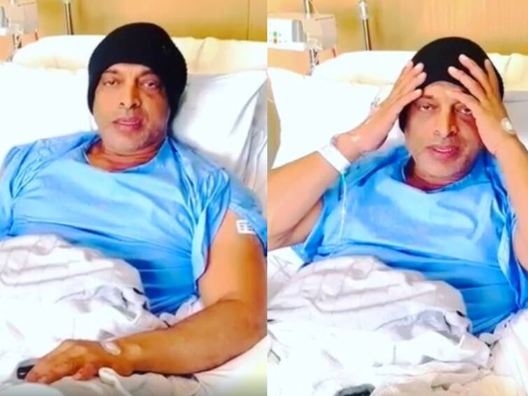 Former Pakistan cricketer Shoaib Akhtar shares emotional video after undergoing knee surgery- Watch Video Shoaib Akhtar Surgery: மருத்துவமனையில் அனுமதிக்கப்பட்ட அக்தர்: உருக்கமாக பேசி வீடியோ வெளியீடு