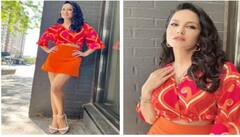 Sunny Leone Photos : ਸ਼ਾਰਟ ਡਰੈੱਸ 'ਚ ਦਿਖਿਆ ਸਨੀ ਲਿਓਨ ਦਾ ਸਟਨਿੰਗ ਲੁੱਕ