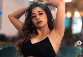Photos: ટીવીની હૉટ એક્ટ્રેસે શૉર્ટ ડ્રેસમાં ઇન્ટરનેટ પર શેર કર્યા ફોટોઝ, બ્લેક લૂકમાં લાગી સિઝલિંગ, જુઓ