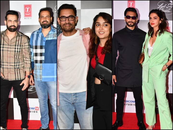 Lal Singh Chaddha Screeing: आमिर खान और करीना कपूर खान की मच अवेटेड फिल्म लाल सिंह चड्ढा कल यानी 11 अगस्त को सिनेमाघरों में रिलीज़ हो रही है. आमिर ने फिल्म की स्क्रीनिंग रखी, जिसमें कई सेलेब्स पहुंचे.