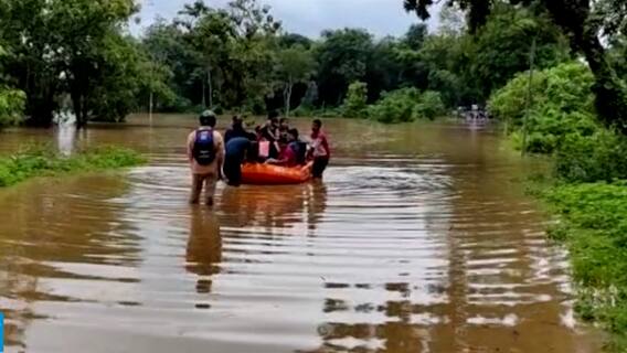 Chhattisgarh Rains: भारी बारिश की वजह से बस्तर के कई इलाके पानी में डूबे