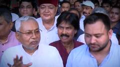 Nitish Kumar आज आठवीं बार लेंगे सीएम पद की शपथ, Tejashwi बन सकते हैं डिप्टी सीएम | Bihar Politics
