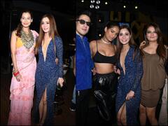 ब्लू गाउन पहन Sara khan ने ग्लैमरस अंदाज में मनाया जन्मदिन, पार्टी में लॉक अप के ये सितारें आए नजर