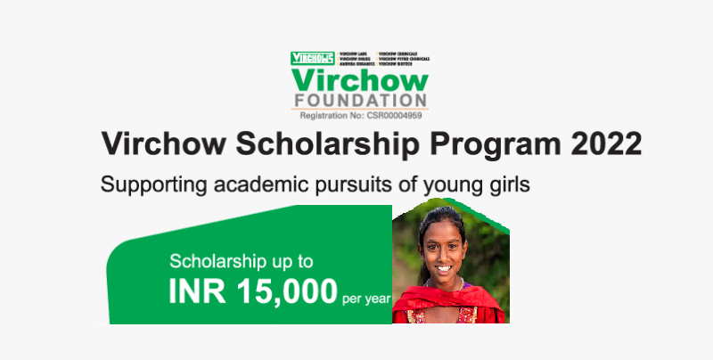 Virchow Scholarship Program: బాలికల విద్యకు ప్రోత్సాహం - విర్చో స్కాలర్‌షిప్ ప్రోగ్రామ్