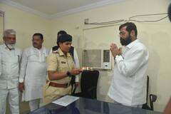 ओवाळीते भाऊराया...! मुख्यमंत्री अन् उपमुख्यमंत्र्यांचं रक्षाबंधन, पोलिस भगिनींसोबत साजरा केला सण