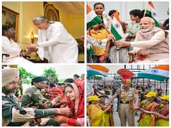 How PM Modi, Prez Murmu, BSF Jawans Celebrated Raksha Bandhan Today | IN PICS