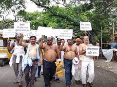 Yavatmal Farmers : नुकसानग्रस्त शेतकऱ्यांना हेक्टरी 50 हजार रुपयांची मदत द्यावी, यवतमाळमध्ये शेतकरी वारकरी संघटनेचं आंदोलन