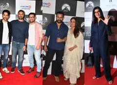 Laal Singh Chaddha ના સ્ક્રીનિંગ પર Ex Wife સાથે પહોંચ્યો આમિર ખાન, આ સ્ટાર્સ પણ પહોંચ્યા