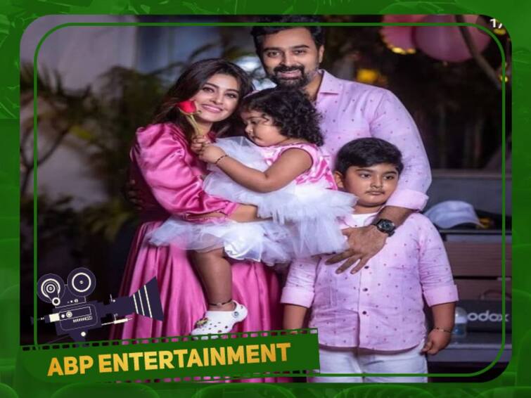 Sneha celebrates her son vihaan 7th Birthday posted photos viral now Vihaan Sneha : நடிகை சினேகா மகன் விஹான் பிறந்தநாள்.. நீச்சல் குளத்தில் சர்ப்ரைஸ் தெரியுமா?