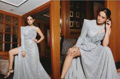 Surveen Chawla ਨੇ ਥਾਈ-ਹਾਈ ਸਲਿੱਟ ਡਰੈੱਸ 'ਚ ਫਲਾਂਟ ਕੀਤਾ ਗਲੈਮਰਸ ਲੁੱਕ, ਤਸਵੀਰਾਂ ਨੇ ਵਧਾਇਆ ਇੰਟਰਨੈੱਟ ਦਾ ਪਾਰਾ