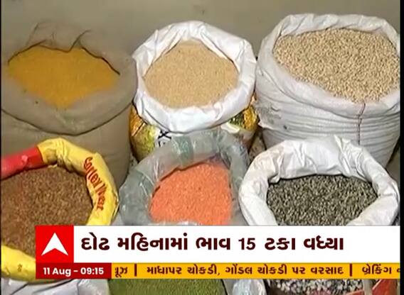 મોંઘવારીઃ અડદ-તુવેરની દાળમાં દોઢમાં મહિનામાં જ 50 ટકાનો વધારો, જુઓ વીડિયો