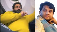 Viral Video: বিমানের মধ্যেই ধূমপান? পুরনো ভিডিও ঘিরে বিতর্কে বডিবিল্ডার, তদন্তের নির্দেশ সিন্ধিয়ার