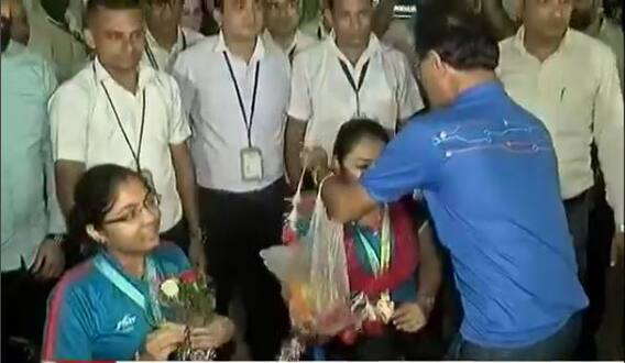 ભાવિના પટેલનું ભવ્ય સ્વાગત, ભારત માતા કી જયના નારા લાગ્યા