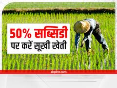 Subsidy Offer: 'कम पानी में खेती' करने के लिये 50% सब्सिडी का ऑफर, अब कम लागत में दमदार कमाई कर पायेंगे किसान
