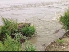 Kasganj News: कासगंज के बरौना गांव में गंगा नदी का कटान तेज, 11 गांवों में अलर्ट जारी