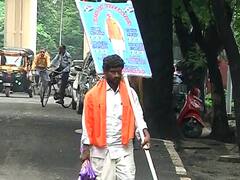 PM Narendra Modi : वाढदिवसाला मोदींना भेटण्यासाठी दिल्लीकडे पायी निघाला, आतापर्यंत 900 किमीचा प्रवास