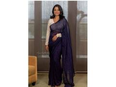 Gayathrie shankar: பூவே காதல் பூக்கும் பூவே... சேலையில் நடிகை காயத்ரி சங்கர்!