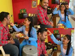 Priyanka Pandit Celebrated Rakshabandhan: भोजपुरी एक्ट्रेस प्रियंका पंडित ने भाई के साथ यूं सेलिब्रेट किया रक्षाबंधन, तस्वीरों में दिखी जबरदस्त बॉन्डिंग