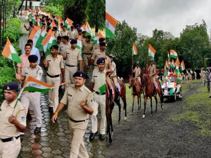 Indore Tiranga Rally: इंदौर की एडिशनल डीसीपी मनीषा पाठक सोनी ने बताया कि गुरुवार को पुलिस और आरएपीटीसी बटालियन ने एक साथ मिलकर तिरंगा यात्रा का आयोजन किया. इसमें बड़ी संख्या में पुलिस बल मौजूद रहा.