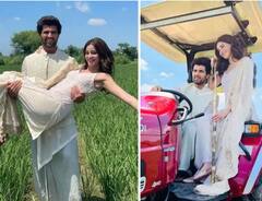 Liger Promotion: ਟਰੈਕਟਰ ਦੀ ਸਵਾਰੀ ਕਰਦੇ ਨਜ਼ਰ ਆਏ ਵਿਜੇ ਦੇਵਰਕੋਂਡਾ ਅਤੇ ਅਨੰਨਿਆ ਪਾਂਡੇ , ਲਾਈਗਰ ਪ੍ਰਮੋਸ਼ਨ ਦੀਆਂ ਇਹ ਸ਼ਾਨਦਾਰ ਤਸਵੀਰਾਂ ਆਈਆਂ ਸਾਹਮਣੇ