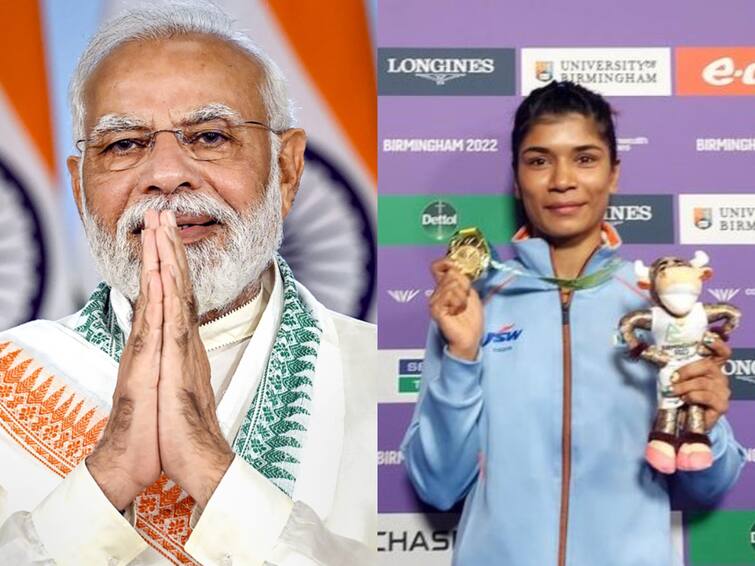 PM Modi to host CWG 2022 medal winners, Nikhat Zareen may get autograph on boxing gloves CWG Medal winners: காமன்வெல்த் போட்டியில் பதக்கம் வென்ற வீரர்,வீராங்கனைகளுடன் நாளை பிரதமர் மோடி சந்திப்பு